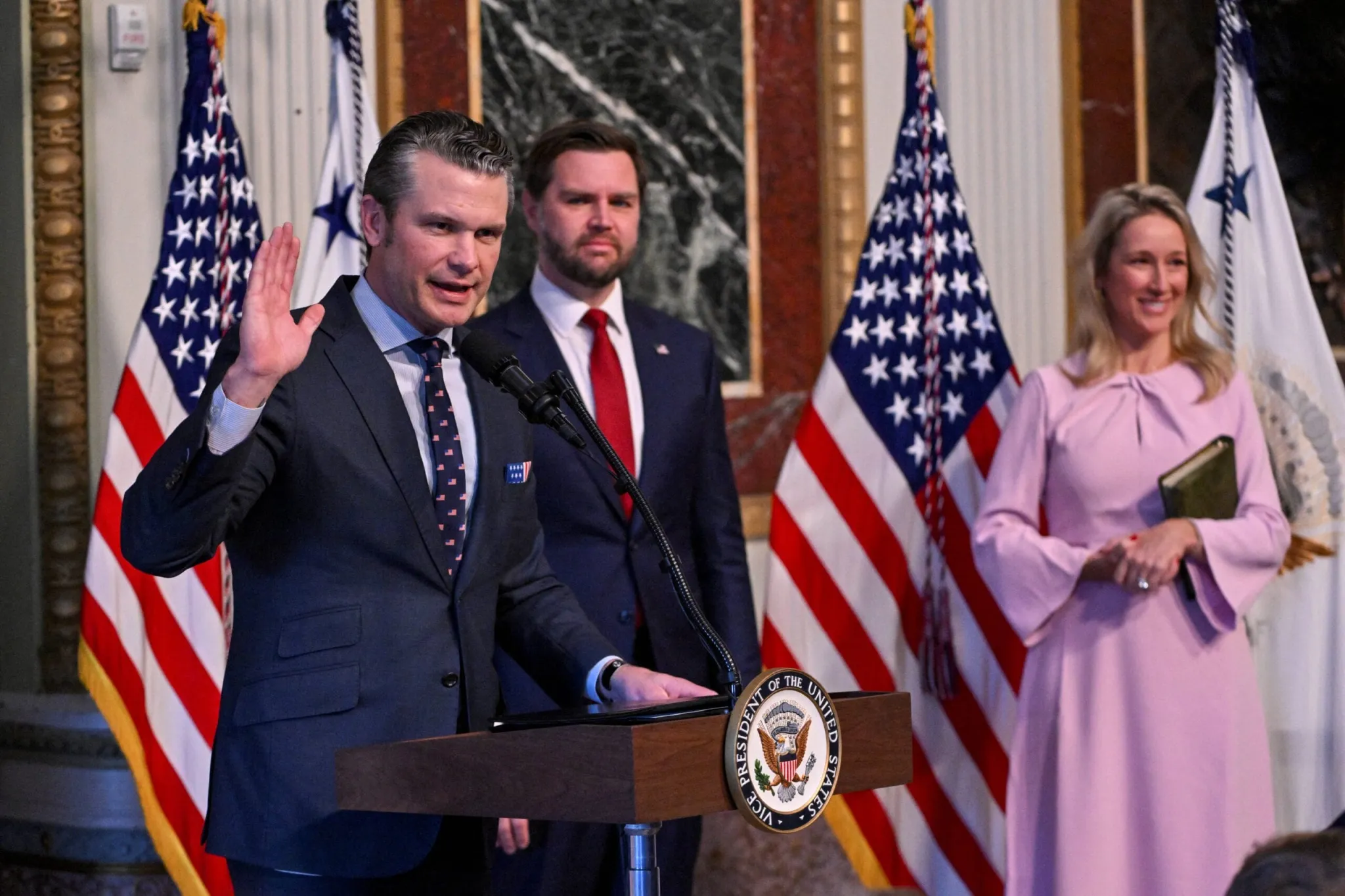 The Deep Divide Lurking in Trump Officials’ Leaked Group Chat