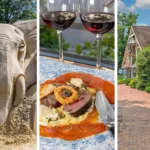 Summer season A laugh, Meals, and Buying groceries at Peddler’s Village