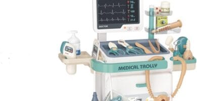 Serena & Jewel Kit For Kids 26 Accessories Pretend Medical Station Set Mobile Cart With Lights, Thermometer, Stethoscope, Role Play Educational Toys For Boys & Girl Kids (26Pcs) Serena & Jewel Kit For Kids 26 Accessories Pretend Medical Station Set Mobile Cart With Lights, Thermometer, Stethoscope, Role Play Educational Toys For Boys & Girl Kids (26Pcs)