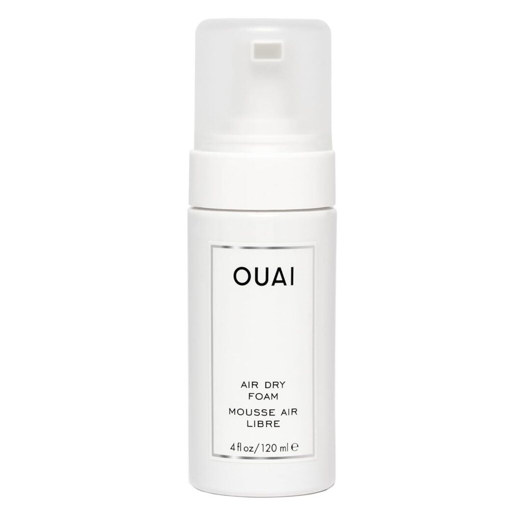 Ouai Air Dry Foam – Hair Mousse For Curly Hair & Beach Waves – Conditioning & Detangling With Kale And Carrot Extract – Paraben, Phthalate And Sulfate Free (4 Oz) Ouai Air Dry Foam – Hair Mousse For Curly Hair & Beach Waves – Conditioning & Detangling With Kale And Carrot Extract – Paraben, Phthalate And Sulfate Free (4 Oz)