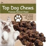 Top Dog Chews – Knee Caps, 10 Count, Dog Beef Chew Bones, Long Lasting Treats for Aggressive Chewers, Perfect for Large Medium, or Small Dogs, Made in USA