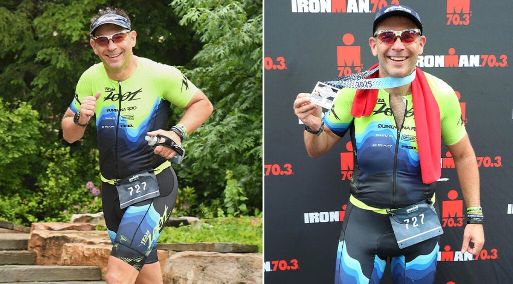 How Scott Greenstone Defied a Middle Assault and Completed a 70.3 Race a Date Then How Scott Greenstone Defied a Middle Assault and Completed a 70.3 Race a Date Then