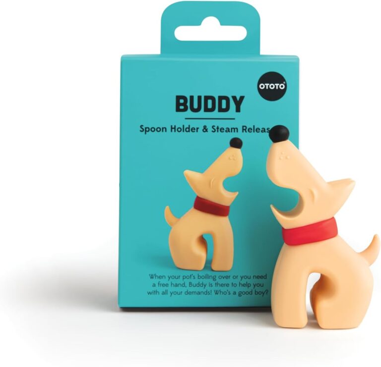 Funny Spoon Holder by OTOTO – Spoon Rest for Stove Top – Cooking Gadgets, Cooking Gifts, Cool Kitchen Gadgets, Cool Gifts, Cute Kitchen Accessories