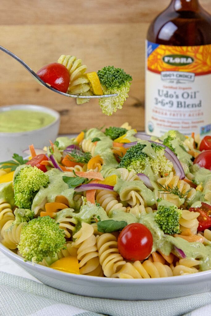 Wholesome Inexperienced Goddess Pasta Salad Wholesome Inexperienced Goddess Pasta Salad