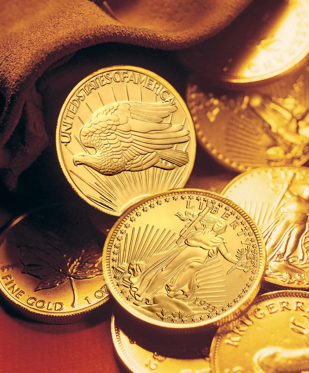 American Coin Treasures 1933 P  Gold Double Eagle  American Mint State