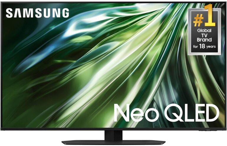 Samsung 65-Inch Class Neo QLED 4K QN90D Series Mini LED, Neo Quantum HDR+ Smart TV w/Dolby Atmos, Object Tracking Sound+, Motion Xcelerator, Real Depth Enhancer Pro, Alexa Built-in (QN65QN90D, 2024) Samsung 65-Inch Class Neo QLED 4K QN90D Series Mini LED, Neo Quantum HDR+ Smart TV w/Dolby Atmos, Object Tracking Sound+, Motion Xcelerator, Real Depth Enhancer Pro, Alexa Built-in (QN65QN90D, 2024)