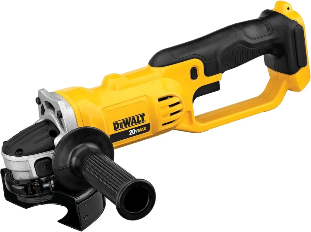 DEWALT 20V MAX 4-1/2 Inch Cordless Angle Grinder, Bare Tool Only (DCG412B) DEWALT 20V MAX 4-1/2 Inch Cordless Angle Grinder, Bare Tool Only (DCG412B)