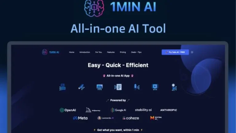 Supercharge Your Crew with 1min.AI, Now Much less Than  for Month