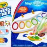 Crayola Color Wonder Magic Light Brush, Mess Free Painting Station for Kids, Toddler Toys & Activities, Holiday & Christmas Gifts for Kids, Ages 3+