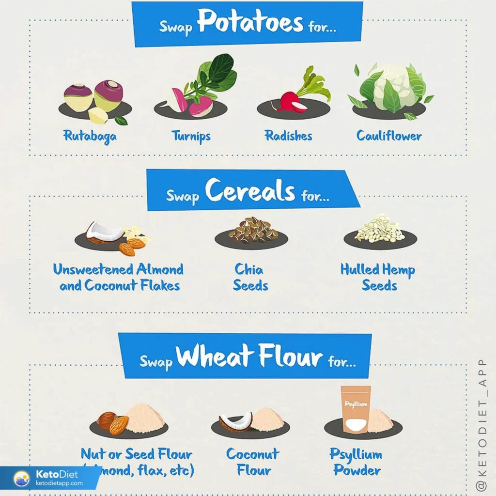 The Worst Foods for Keto and How to Swap Them Out