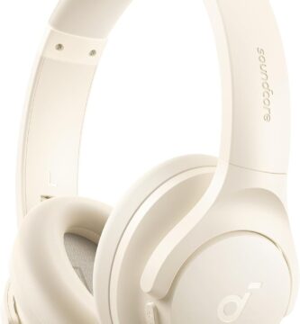 Soundcore by Anker Q20i Hybrid Active Noise Cancelling Headphones, Wireless Over-Ear Bluetooth, 40H Long ANC Playtime, Hi-Res Audio, Big Bass, Customize via an App, Transparency Mode (White)