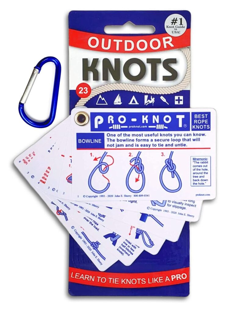 Pro-Knot Outdoor Knots – Portable Waterproof Knot Book