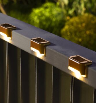 SOLPEX Solar Deck Lights Outdoor 16 Pack, Solar Step Lights Waterproof Led Solar lights for Outdoor Stairs, Step , Fence, Yard, Patio, and Pathway(Warm White)