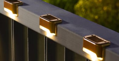 SOLPEX Solar Deck Lights Outdoor 16 Pack, Solar Step Lights Waterproof Led Solar lights for Outdoor Stairs, Step , Fence, Yard, Patio, and Pathway(Warm White)